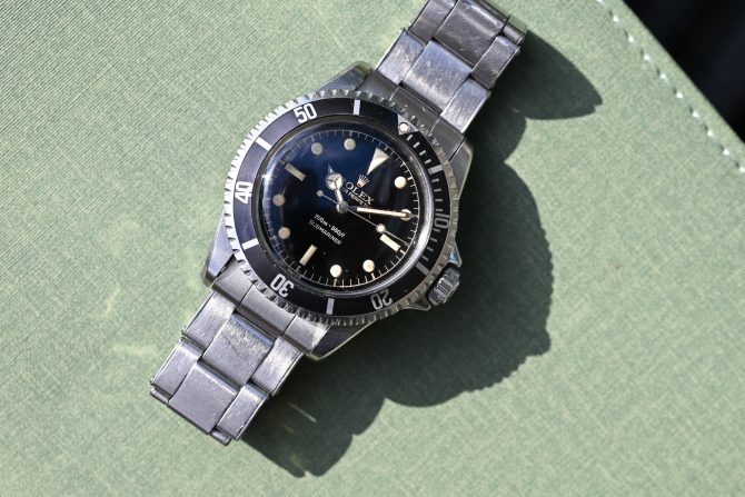 Rolex Submariner 5512 Pointed Crown Guard - Erstes Chapterringdial aus 1960 – Bild 10