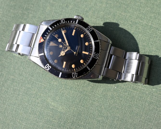 Rolex Submariner 6536-1 Militärischer Hintergrund mit CI Gravur "Cuerpo de Infantería" – Bild 11
