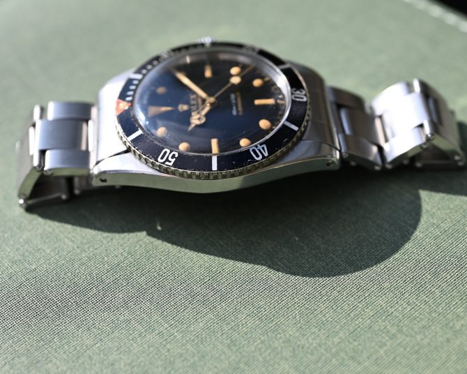 Rolex Submariner 6536-1 Militärischer Hintergrund mit CI Gravur "Cuerpo de Infantería" – Bild 12