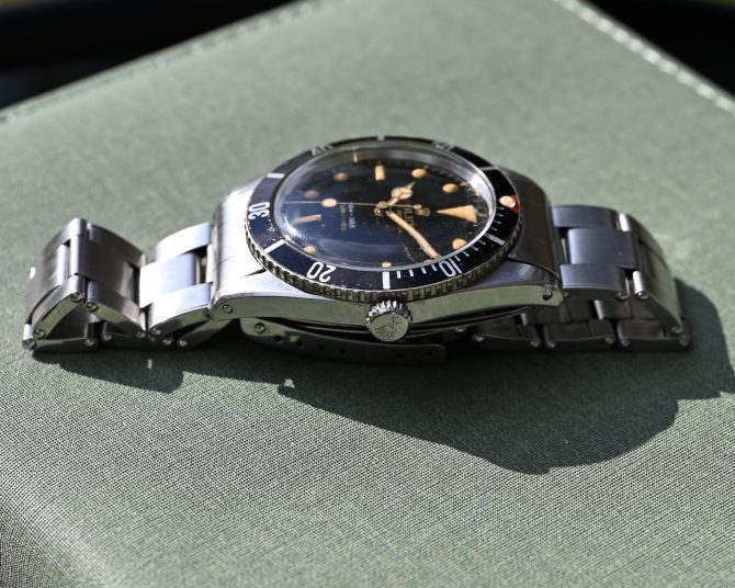 Rolex Submariner 6536-1 Militärischer Hintergrund mit CI Gravur "Cuerpo de Infantería" – Bild 13