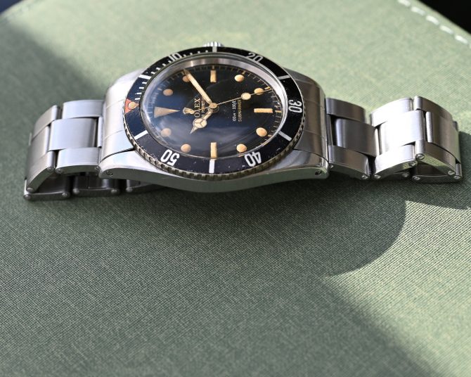 Rolex Submariner 6536-1 Militärischer Hintergrund mit CI Gravur "Cuerpo de Infantería" – Bild 16