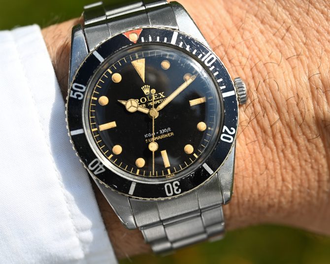 Rolex Submariner 6536-1 Militärischer Hintergrund mit CI Gravur "Cuerpo de Infantería" – Bild 21