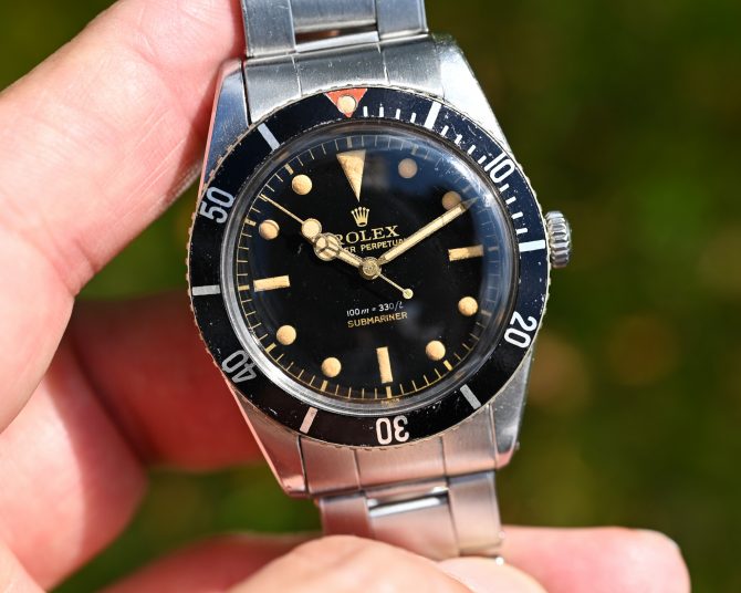 Rolex Submariner 6536-1 Militärischer Hintergrund mit CI Gravur "Cuerpo de Infantería" – Bild 22