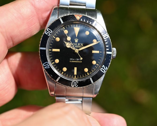 Rolex Submariner 6536-1 Militärischer Hintergrund mit CI Gravur "Cuerpo de Infantería" – Bild 23