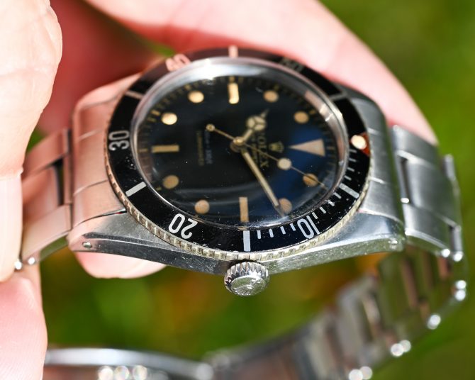 Rolex Submariner 6536-1 Militärischer Hintergrund mit CI Gravur "Cuerpo de Infantería" – Bild 6
