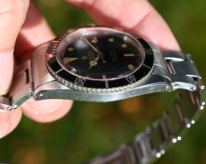 Rolex Submariner 6536-1 Militärischer Hintergrund mit CI Gravur "Cuerpo de Infantería" – Bild 7