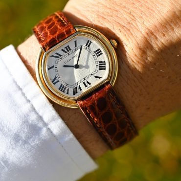 Cartier Ellipse Paris 78091 18 Karat Gelbgold
