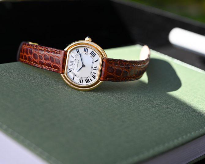 Cartier Ellipse Paris 78091 18 Karat Gelbgold – Bild 10
