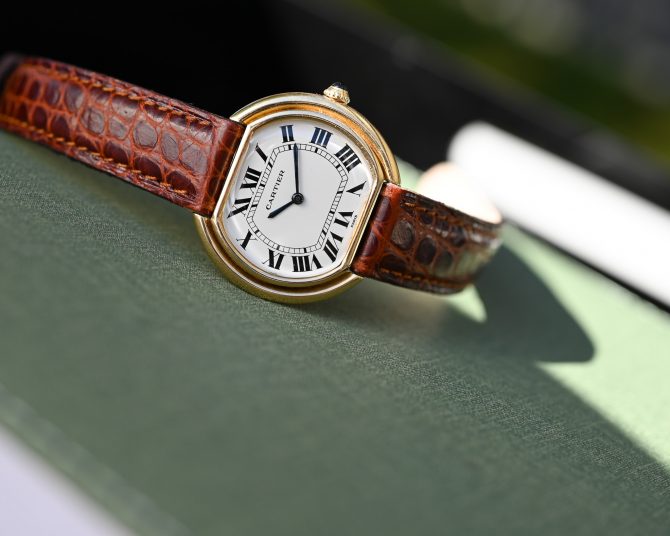 Cartier Ellipse Paris 78091 18 Karat Gelbgold – Bild 11