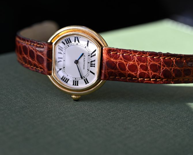 Cartier Ellipse Paris 78091 18 Karat Gelbgold – Bild 12