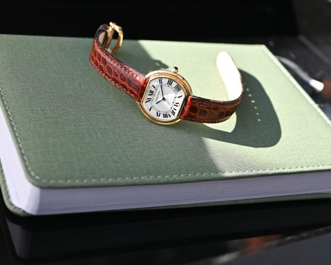 Cartier Ellipse Paris 78091 18 Karat Gelbgold – Bild 7