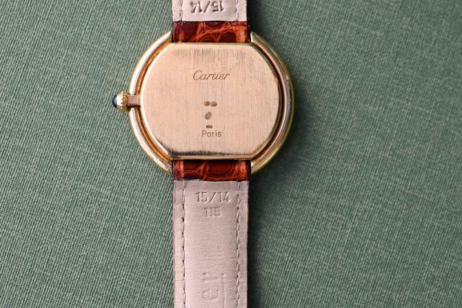Cartier Ellipse Paris 78091 18 Karat Gelbgold – Bild 9
