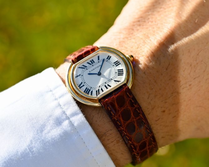 Cartier Ellipse Paris 78091 18 Karat Gelbgold – Bild 13