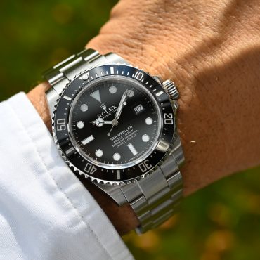 Rolex Sea-Dweller 116600 Fullet mit frischer Rolex Servicekarte