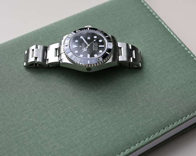 Rolex Sea-Dweller 116600 Fullet mit frischer Rolex Servicekarte – Bild 10