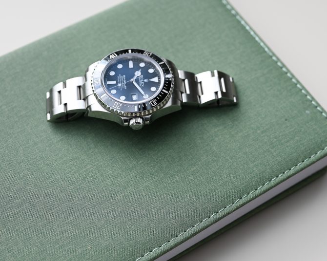 Rolex Sea-Dweller 116600 Fullet mit frischer Rolex Servicekarte – Bild 11
