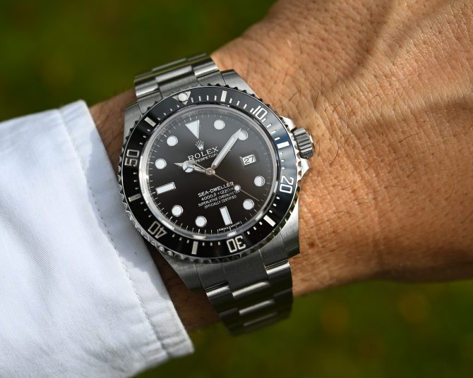 Rolex Sea-Dweller 116600 Fullet mit frischer Rolex Servicekarte – Bild 7