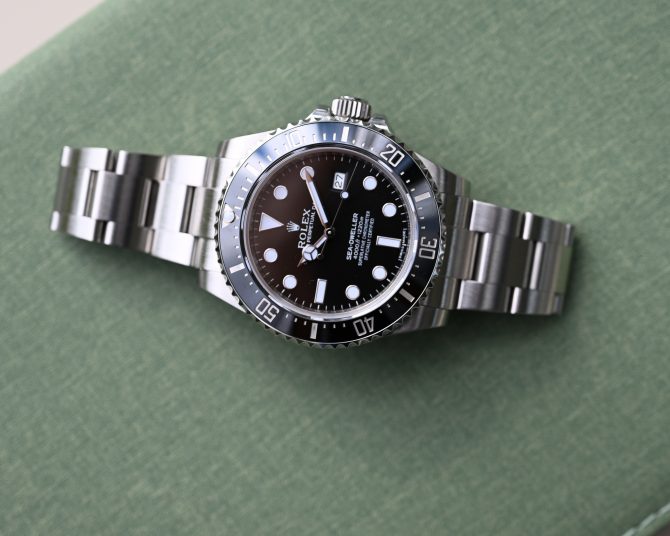 Rolex Sea-Dweller 116600 Fullet mit frischer Rolex Servicekarte – Bild 9