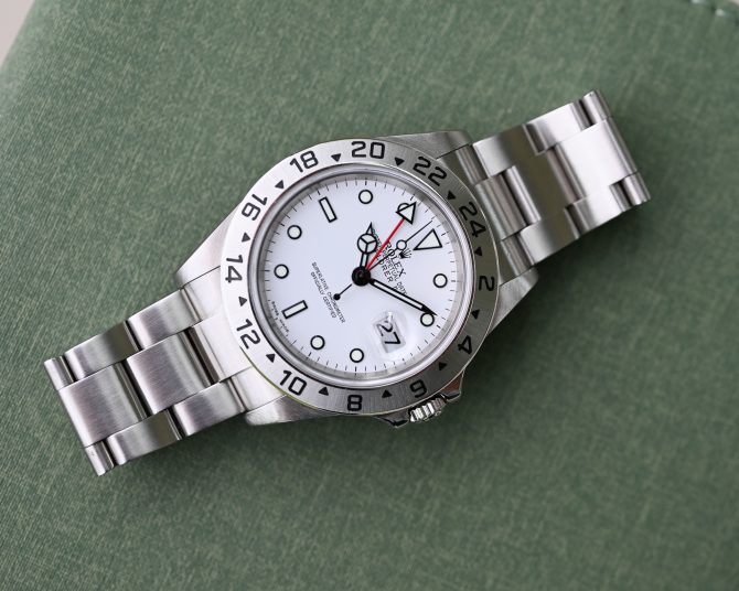 Rolex Explorer 2 - Modell 16570 aka Polar im Fullset – Bild 9