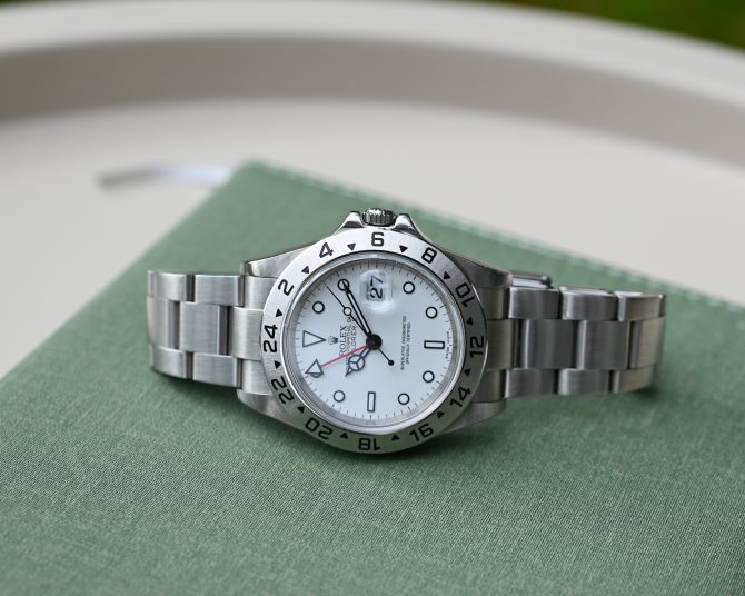 Rolex Explorer 2 - Modell 16570 aka Polar im Fullset – Bild 14