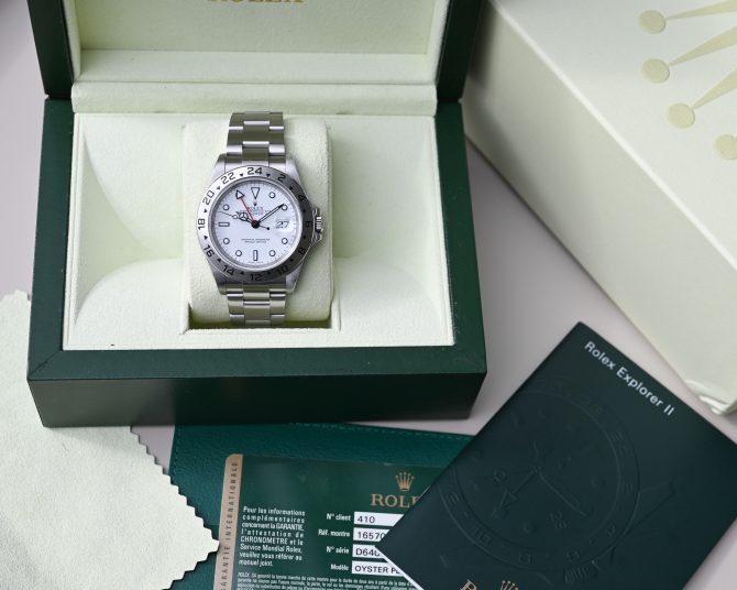 Rolex Explorer 2 - Modell 16570 aka Polar im Fullset – Bild 3