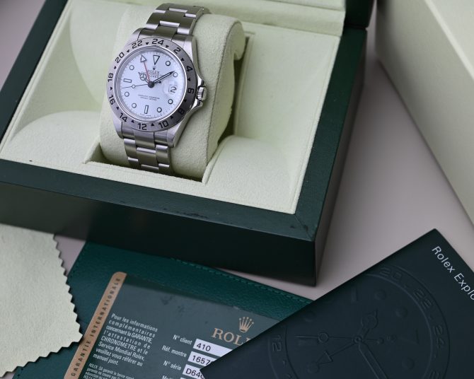 Rolex Explorer 2 - Modell 16570 aka Polar im Fullset – Bild 4