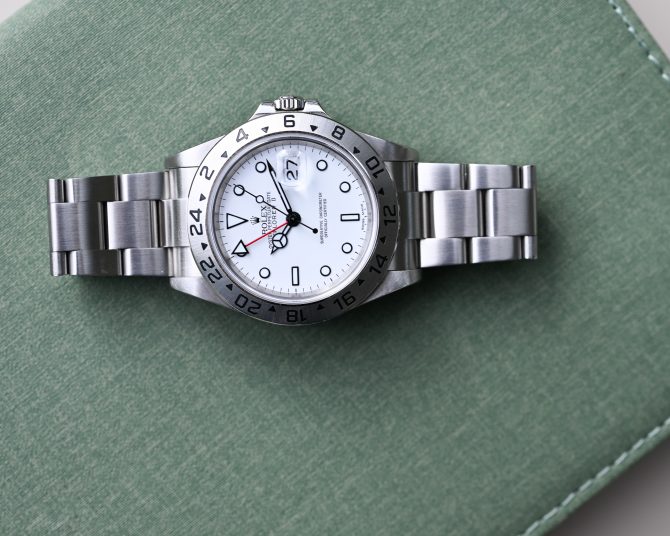 Rolex Explorer 2 - Modell 16570 aka Polar im Fullset – Bild 5