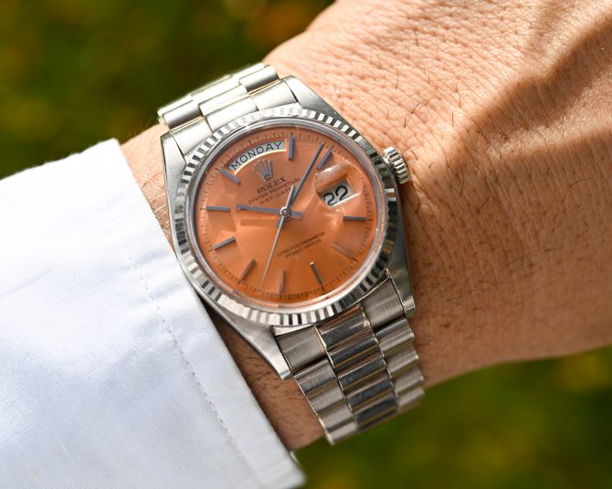 Rolex Vintage Day-Date 1803 Salmon Dial - Japan Ausführung