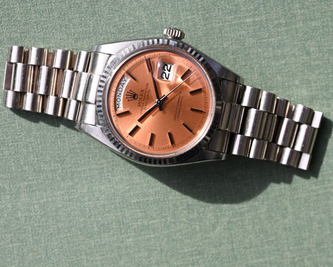 Rolex Vintage Day-Date 1803 Salmon Dial - Japan Ausführung – Bild 11
