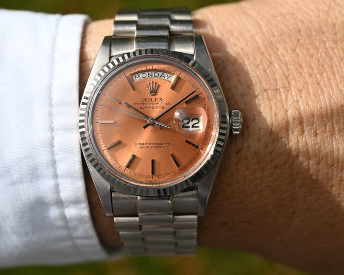 Rolex Vintage Day-Date 1803 Salmon Dial - Japan Ausführung – Bild 2
