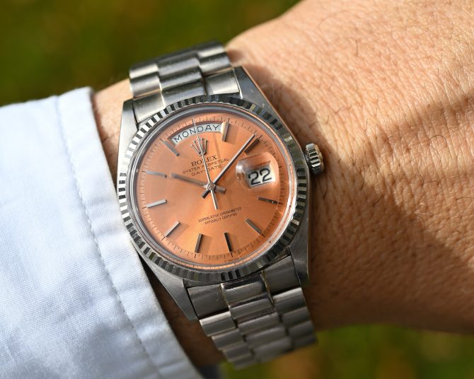 Rolex Vintage Day-Date 1803 Salmon Dial - Japan Ausführung – Bild 24