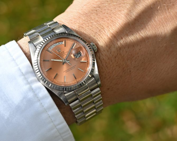 Rolex Vintage Day-Date 1803 Salmon Dial - Japan Ausführung – Bild 4