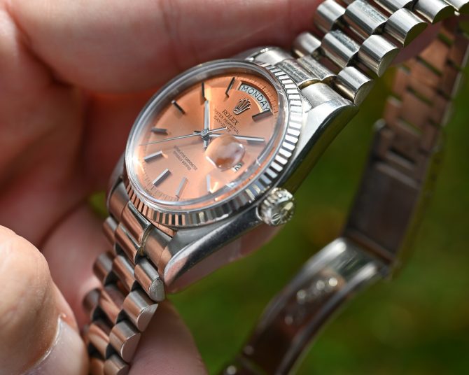 Rolex Vintage Day-Date 1803 Salmon Dial - Japan Ausführung – Bild 7