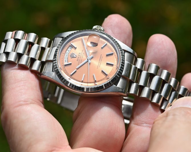 Rolex Vintage Day-Date 1803 Salmon Dial - Japan Ausführung – Bild 8