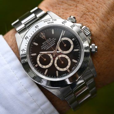 Rolex Daytona 16520 X Serie, inverted-6  Fullset mit Erstkäuferrechnung im extrem guten Zustand