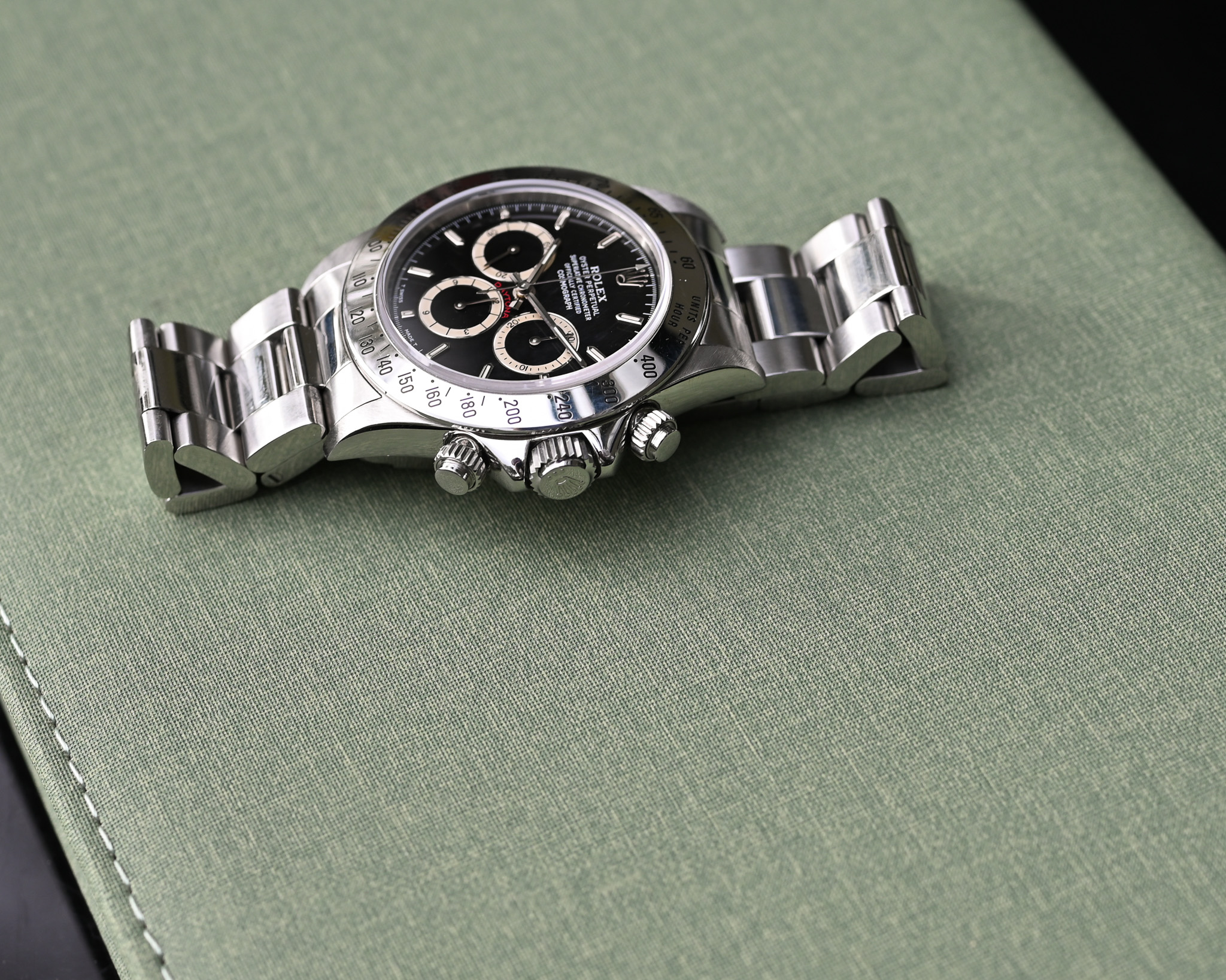 Rolex Daytona 16520 X Serie, inverted-6 Fullset mit Erstkäuferrechnung im extrem guten Zustand – Bild 10