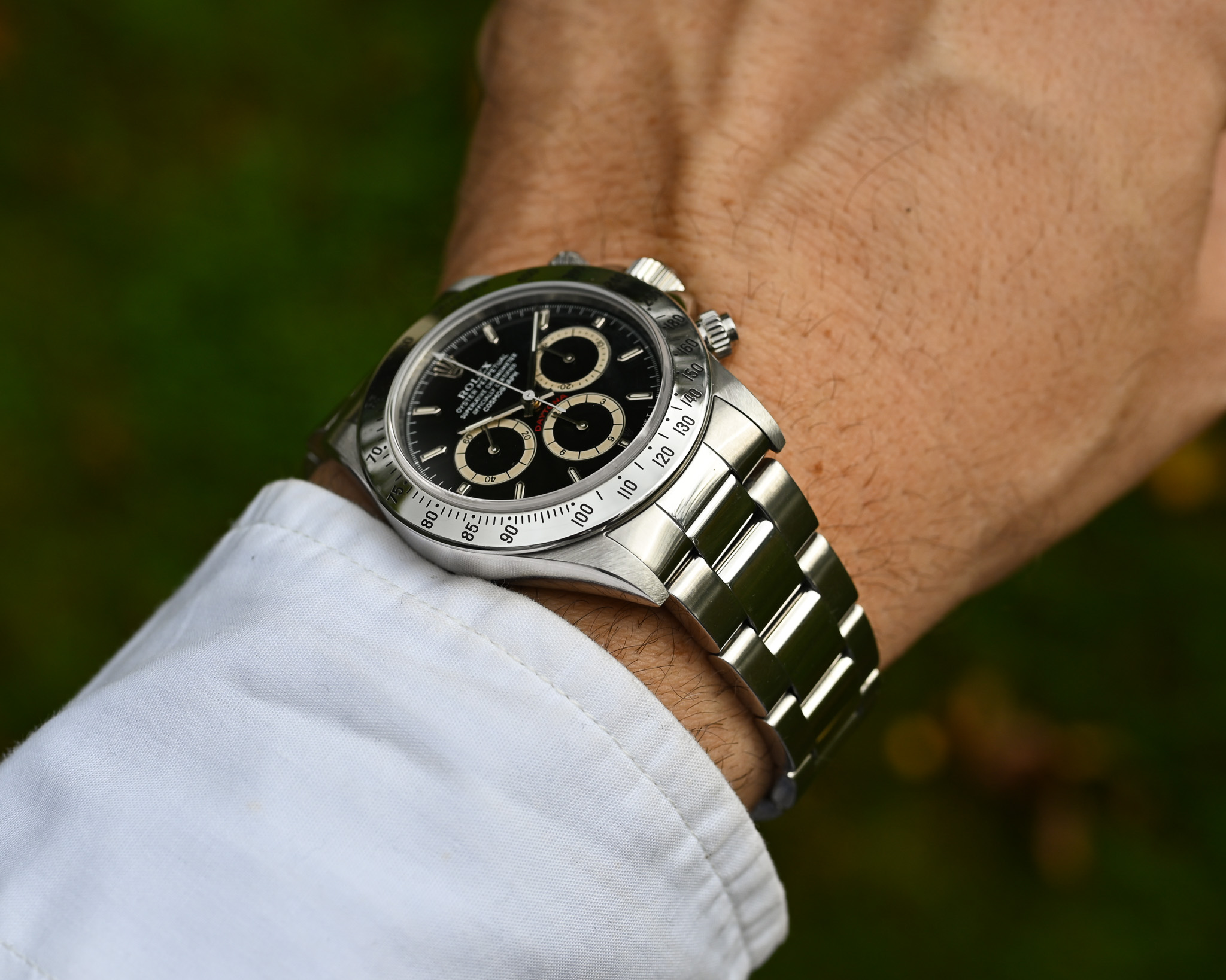 Rolex Daytona 16520 X Serie, inverted-6 Fullset mit Erstkäuferrechnung im extrem guten Zustand – Bild 6