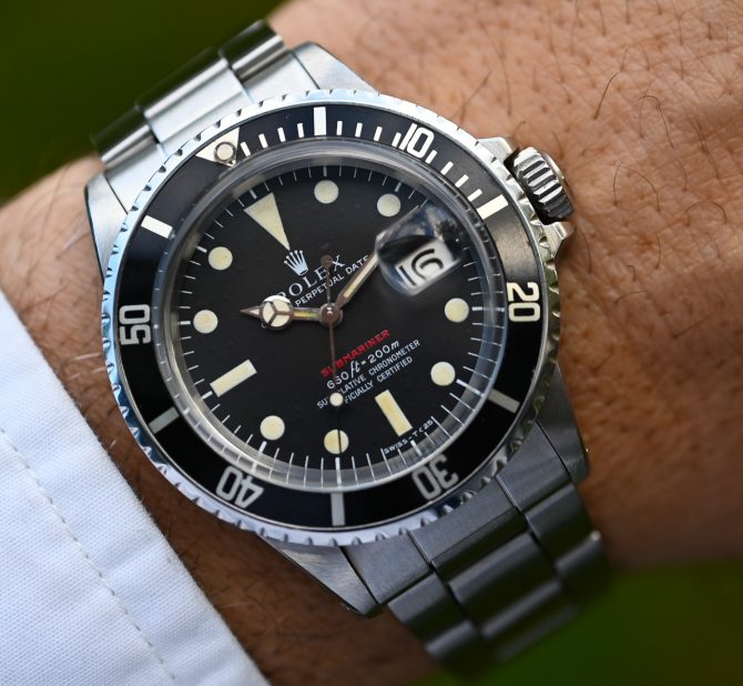 Rolex Submariner 1680 Rotschrift MK 4 - Ein tolles Fullset mit unglaublicher Ausstrahlung