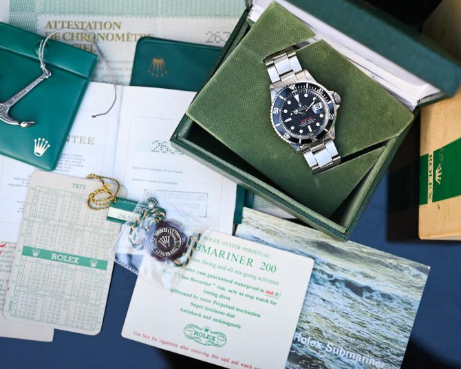 Rolex Submariner 1680 Rotschrift MK 4 - Ein tolles Fullset mit unglaublicher Ausstrahlung – Bild 2