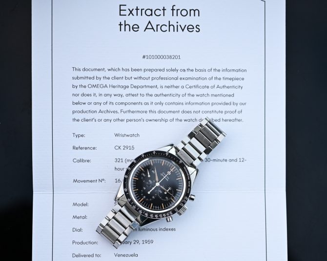 OMEGA Speedmaster CK 2915-3 – Der Ursprung einer Legende - im TOP Zustand - – Bild 2