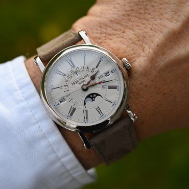 Patek Philippe 5159G-001 – Ewiger Kalender mit retrograder Datumsanzeige in Weißgold