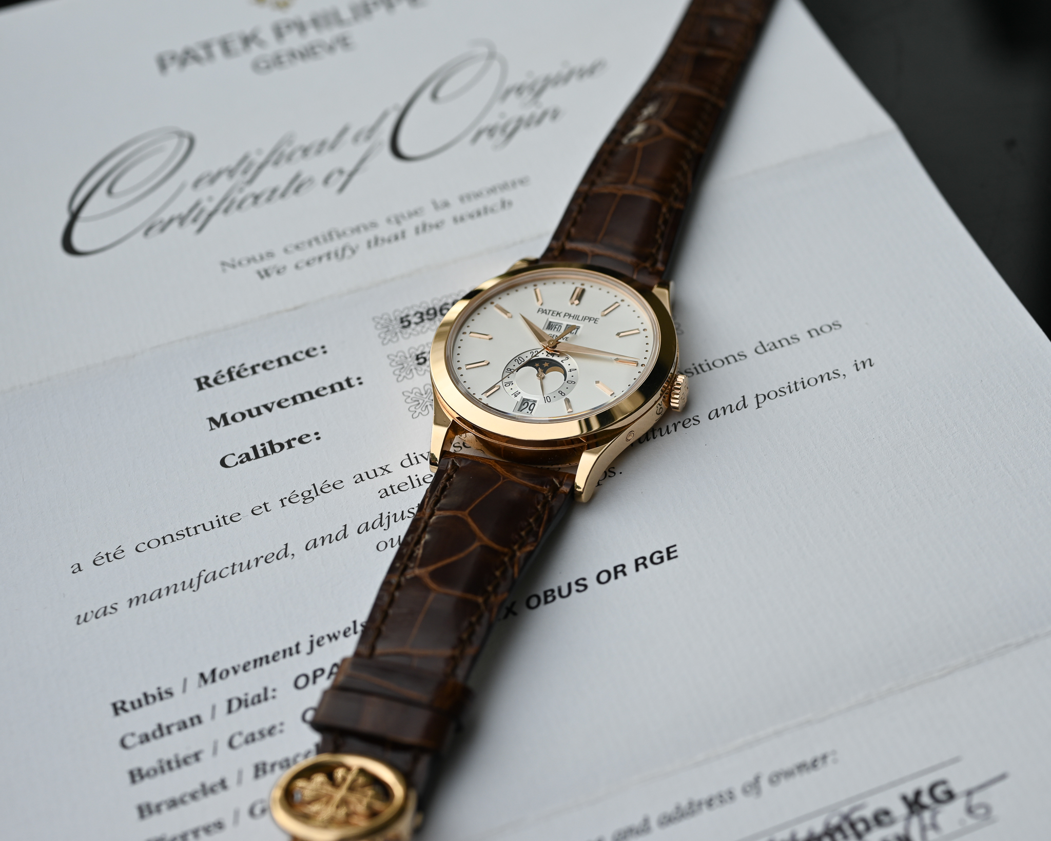 Patek Philippe Jahreskalender 5396R-011 Fullset – Bild 10