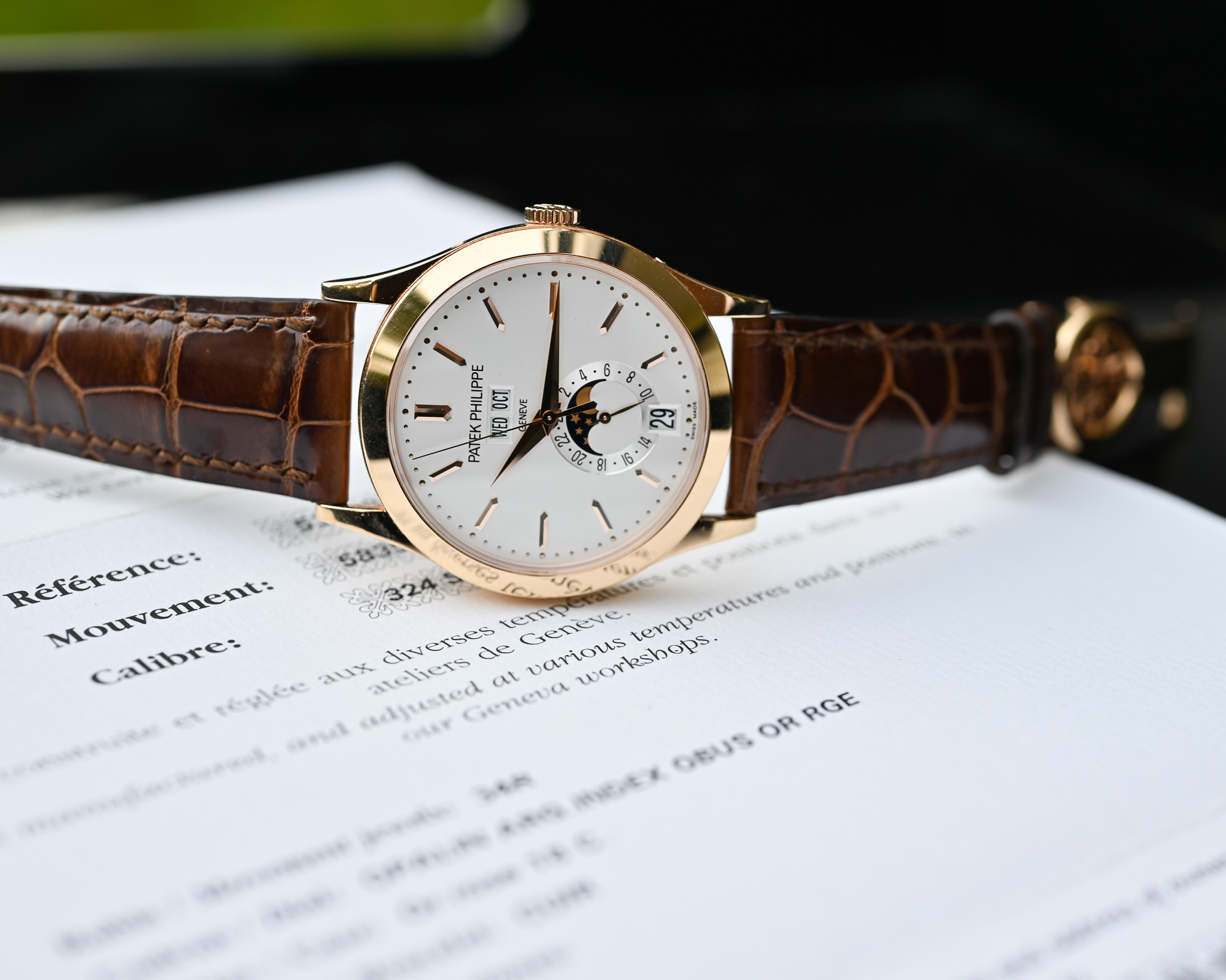 Patek Philippe Jahreskalender 5396R-011 Fullset – Bild 3