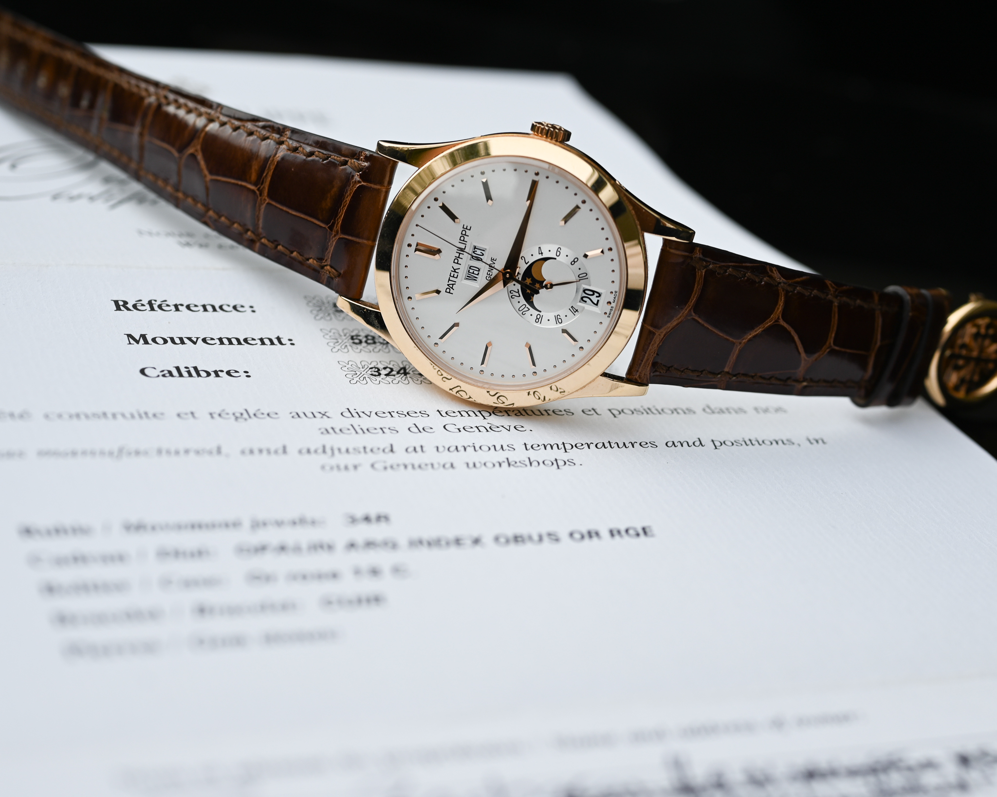 Patek Philippe Jahreskalender 5396R-011 Fullset – Bild 4