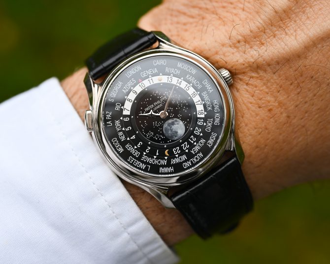 Patek Philippe 5575G – Weltzeit Mondphase (175th Anniversary Edition)
