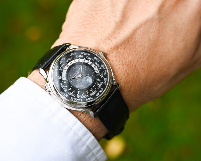 Patek Philippe 5575G – Weltzeit Mondphase (175th Anniversary Edition) – Bild 4