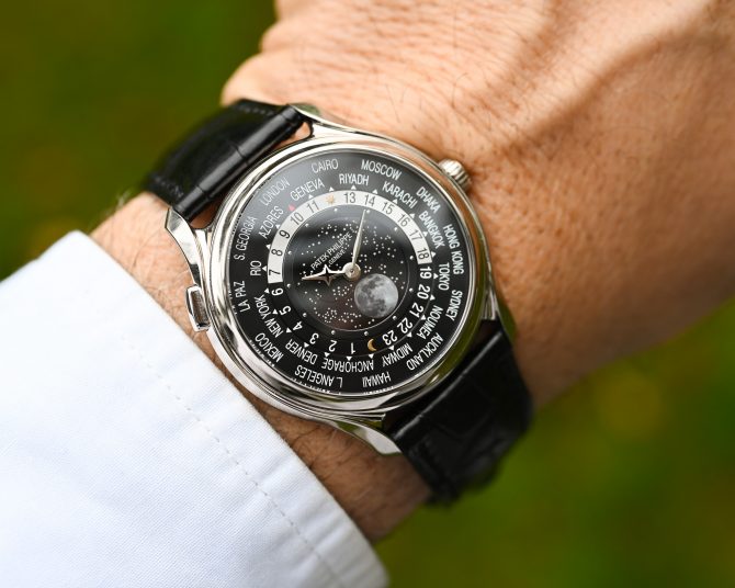 Patek Philippe 5575G – Weltzeit Mondphase (175th Anniversary Edition) – Bild 5