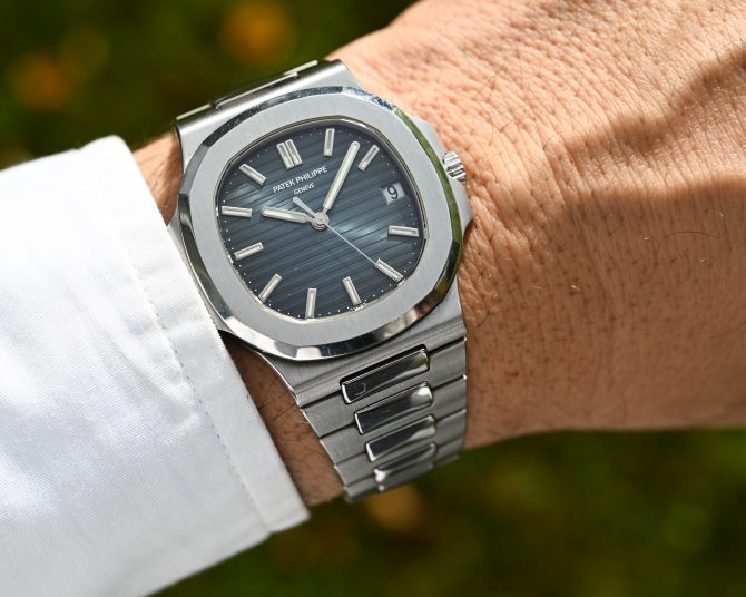 Patek Philippe Nautilus 5711/1A-010 aus 2012 im sehr guten Zustand