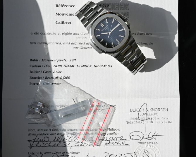 Patek Philippe Nautilus 5711/1A-010 aus 2012 im sehr guten Zustand – Bild 5