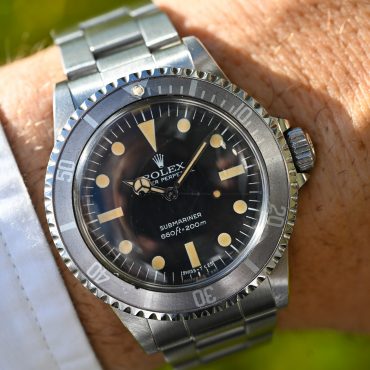Rolex Submariner 5513 Maxidial MK II - mit Papieren - Traumpatina !